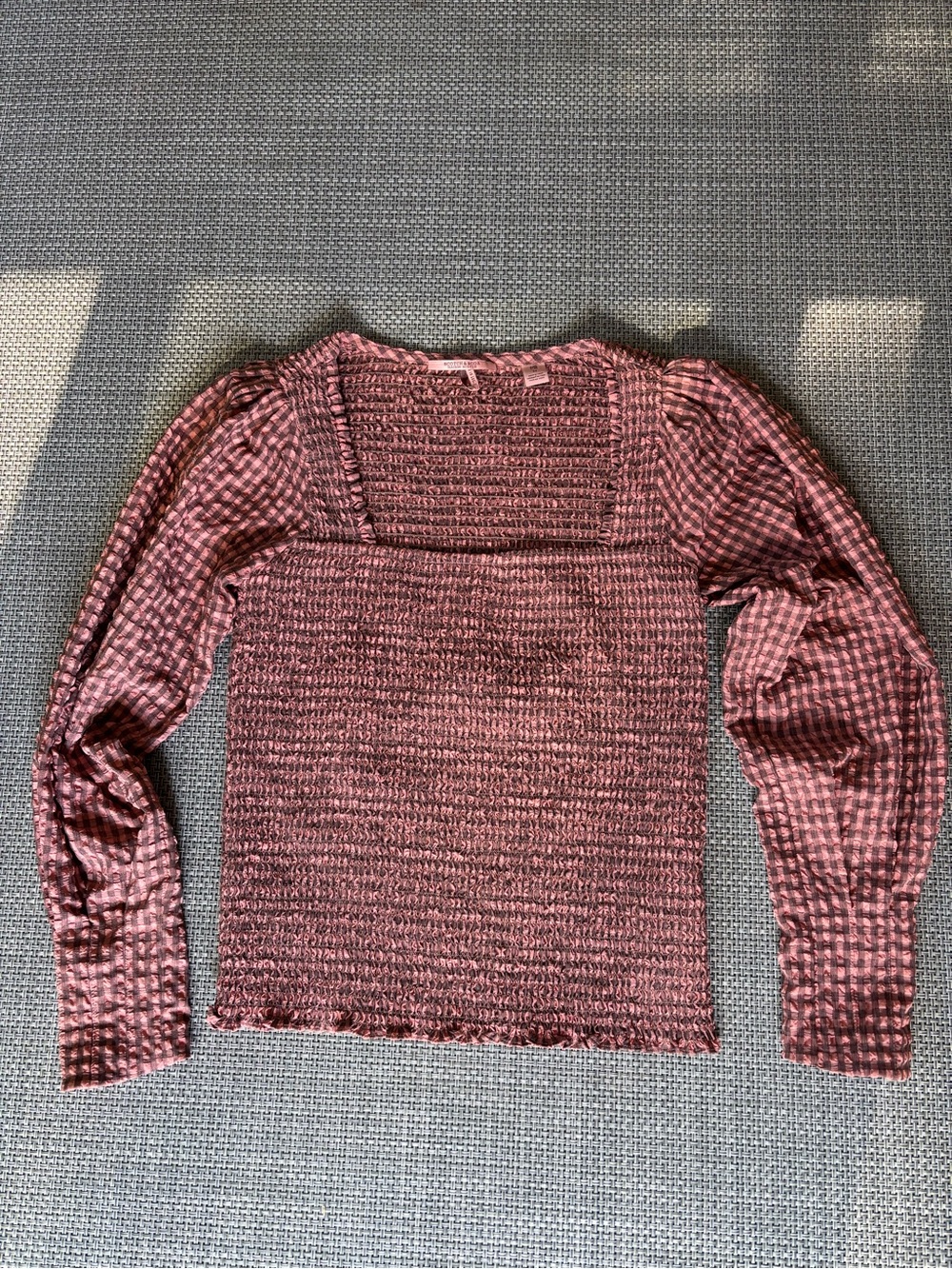 Scotch & Soda Madison Scotch - Smocked Square-Neck Top